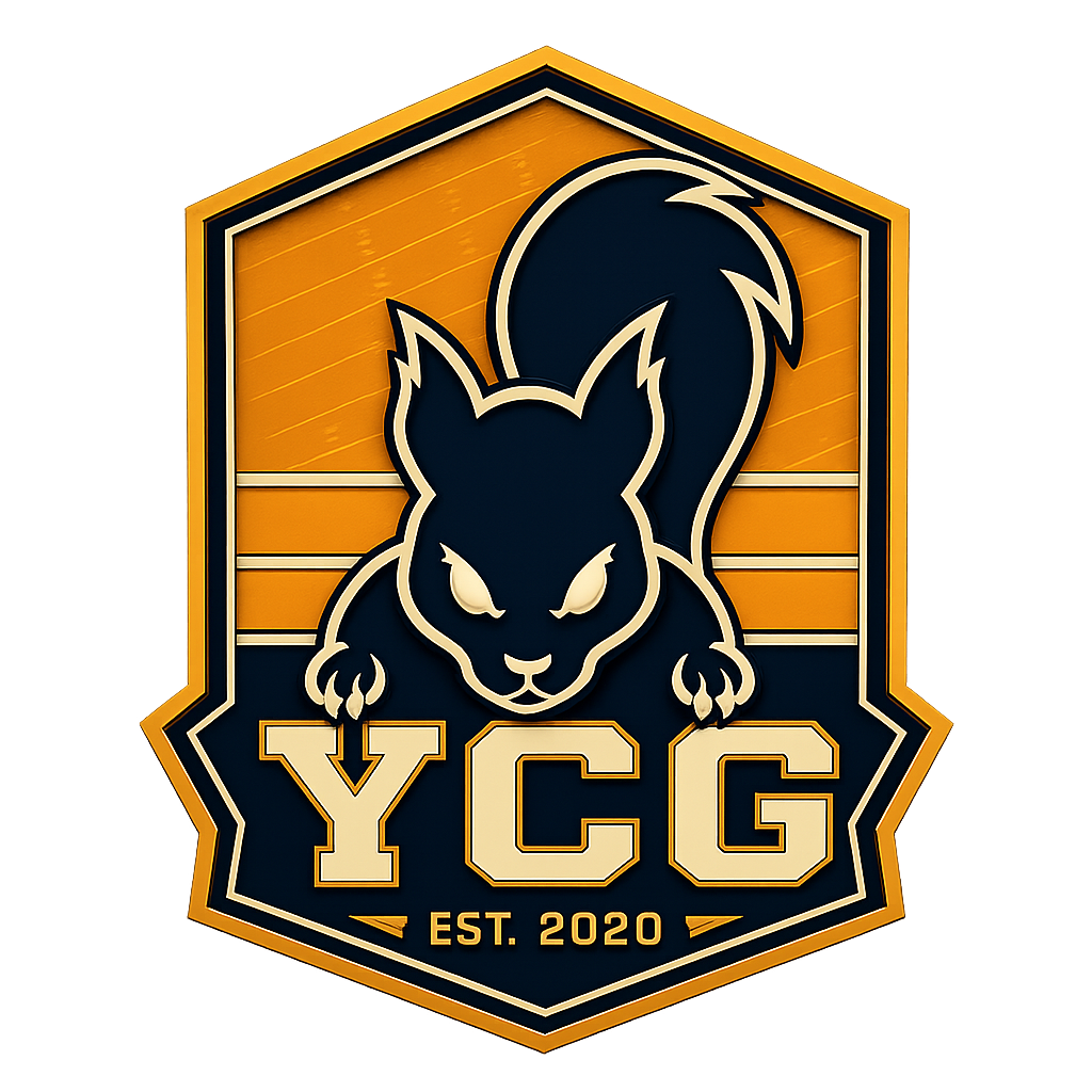 Logo: YCG Squirrels