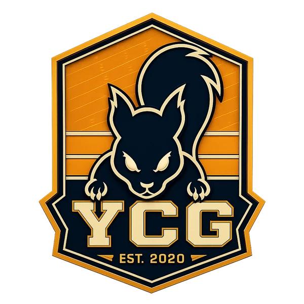 Logo: YCG Squirrels